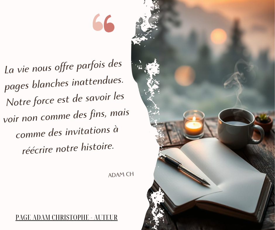 Les pages blanches du destin